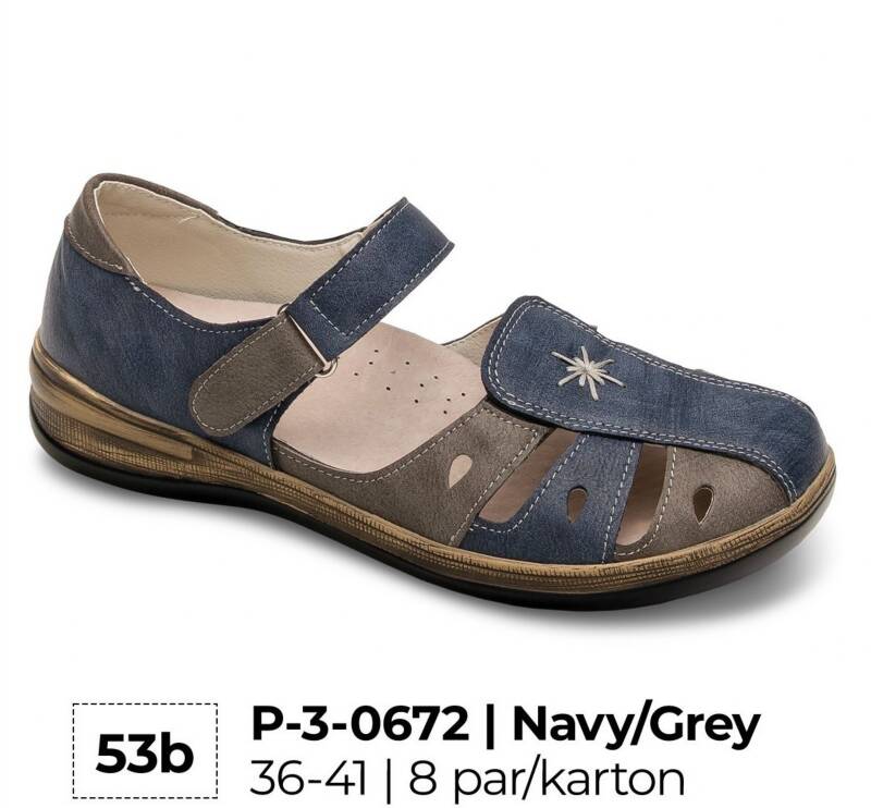 Sandały damskie Roz 36-41 / 8 par 1